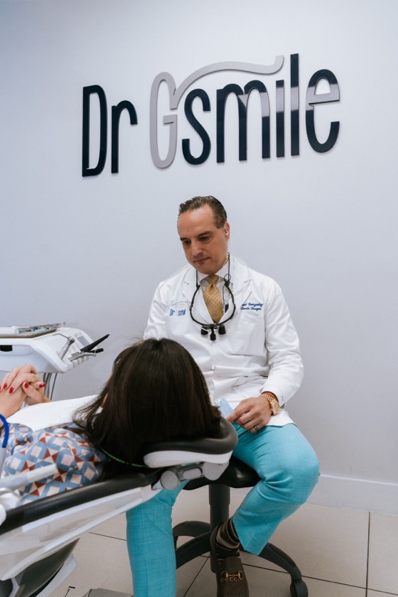 IV therapy session at DrGSmile
